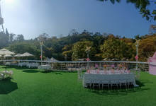 绿岛西餐户外草坪婚礼-