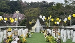 绿岛西餐户外草坪婚礼-