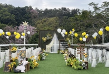 绿岛西餐户外草坪婚礼-