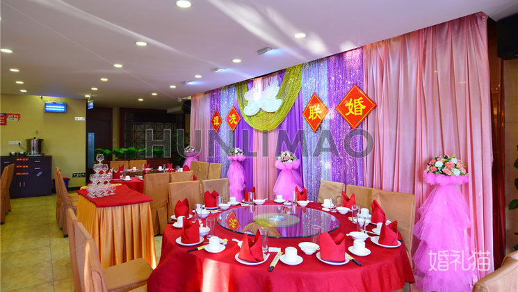 海宝酒家-海宝酒店-宴会大厅-舞台
