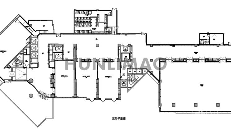 深圳海景嘉途酒店-3層平面圖