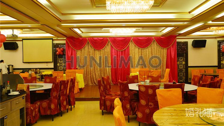 全兴酒家-全兴酒家-宴会大厅-舞台