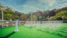 婚宴酒店-绿岛西餐户外草坪婚礼